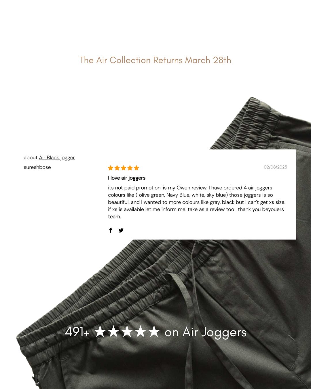 The Air Collection Returns March 28th
