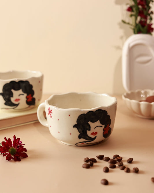 Decorative Coffee Cup