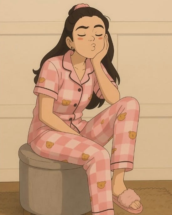 Pink Heart Pajamas